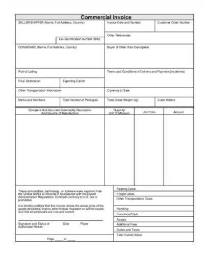 Commercial-Invoice-Diwanati